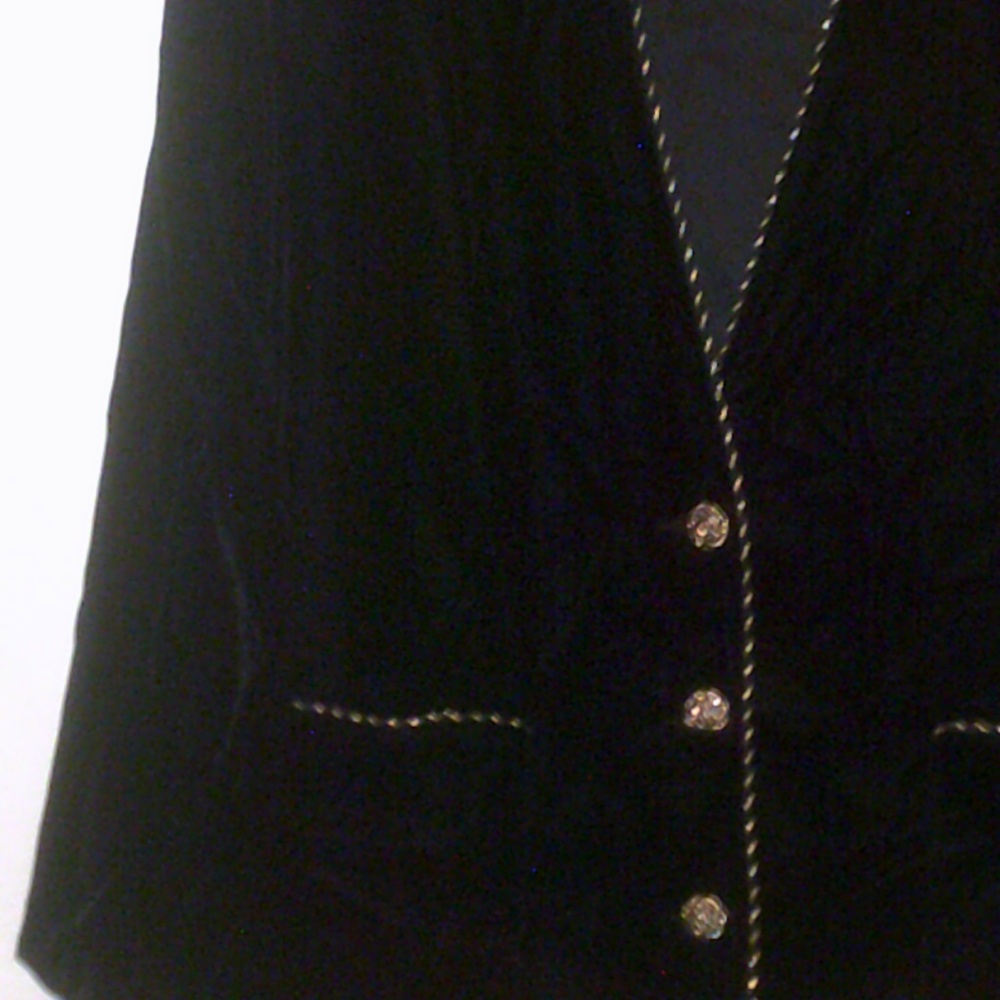 Velvet Black & Gold Blazer **MAKE AN OFFER**